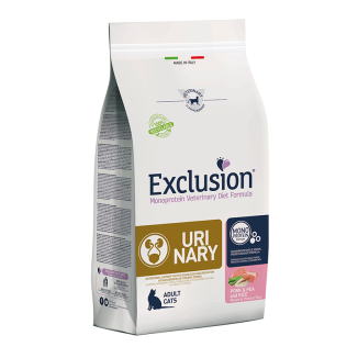 Exclusion  Diet Urinary  crocchette gatto Pork/Pea 1.5 Kg