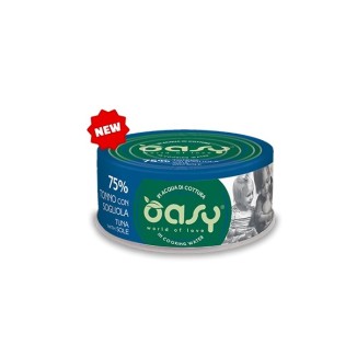 Oasy More Love Lattina Tonno/Sogliola 70Gr cibo umido per gatti