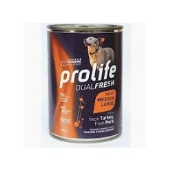 Prolife Tacchino Maiale 400Gr cibo umido