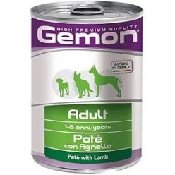 Gemon Dog Agnello Pate 400Gr cibo umido