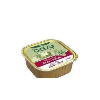 Oasy Umido cane adult pate ricco di manzo 150 gr