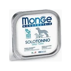 Monge Dog Solo Tonno Patè 150 Gr
