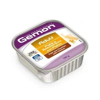 Gemon Dog Pollo Pate/Bocc 150Gr cibo umido