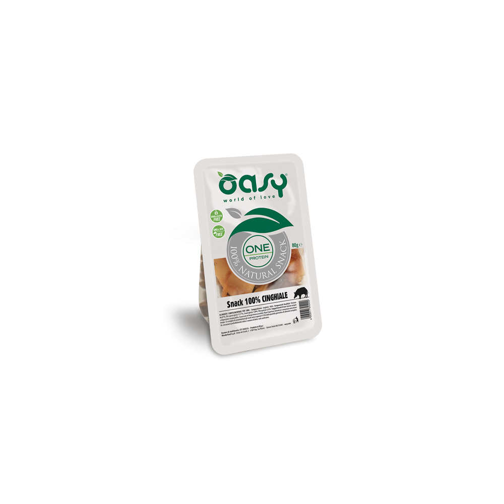 Oasy Snack Dog One Protein Cinnghiale