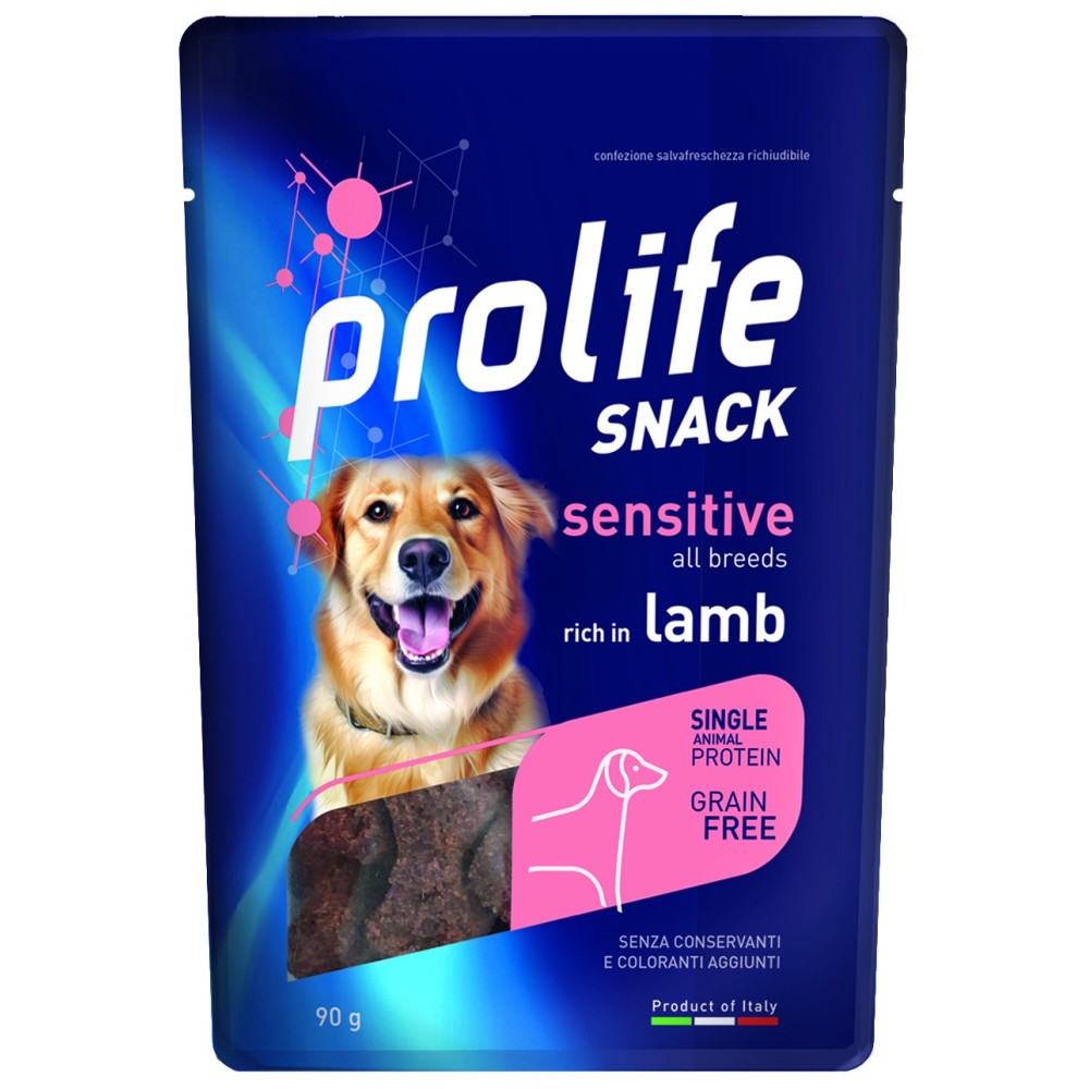 Prolife Dog Snack Monoproteico Grain Free Agnello 90 G