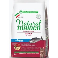 Natural trainer crocchette gatto  Tonno 3 Kg + Telo Mare