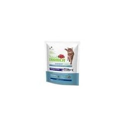Natural trainer crocchette gatto  Sterilised Exigent 300 Gr Pesce Azzurro