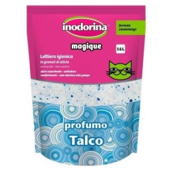 Inodorina Lettiera Cristalli Silicio Talco 16L