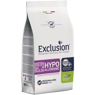 Exclusion crocchette cane Hypo Diet Insetti 2 Kg