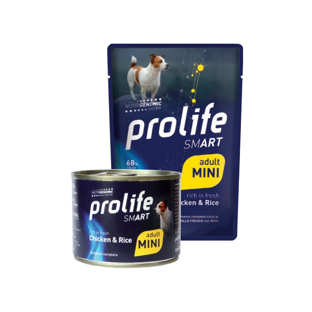 Prolife Adult Cane 100 Gr Pollo/Riso cibo umido