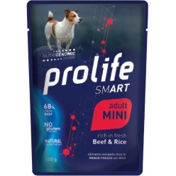 Prolife Adult Cane 100 Gr Manzo/Riso cibo umido