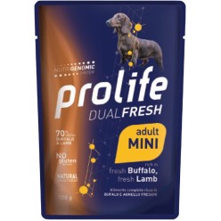 Prolife Adult Cane 100 Gr Bufalo/Agnello cibo umido