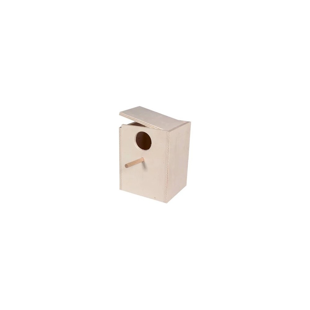 Nido Cocorite Piccolo In Legno 12X12X15Cm