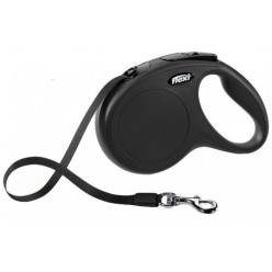 Flexi New Classic Fettuccia Nero M Max 25 Kg