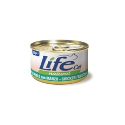 LIFE CAT POLLO CON MANZO 85GR CIBO UMIDO