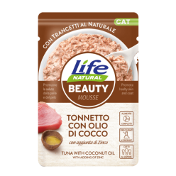 Life Cat Beauty Tonno/Cocco 70 Gr cibo umido