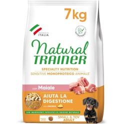 Natural Trainer  crocchette cane Sensitive   No Glutine  Mini Pork 7 Kg