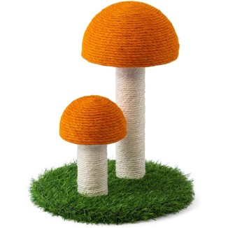 Tiragraffi Fungo Marrone 30X30X38H Cm