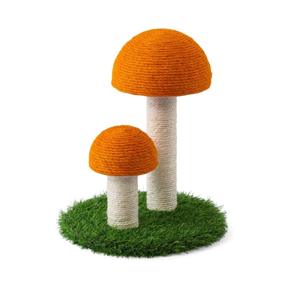 Tiragraffi Fungo Marrone 30X30X38H Cm