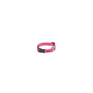 Record Pois Collare Nylon Rosa M 1,9X35-50 Cm