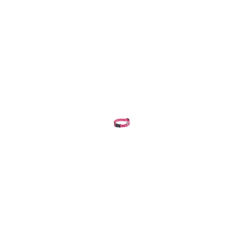 Record Pois Collare Nylon Rosa M 1,9X35-50 Cm