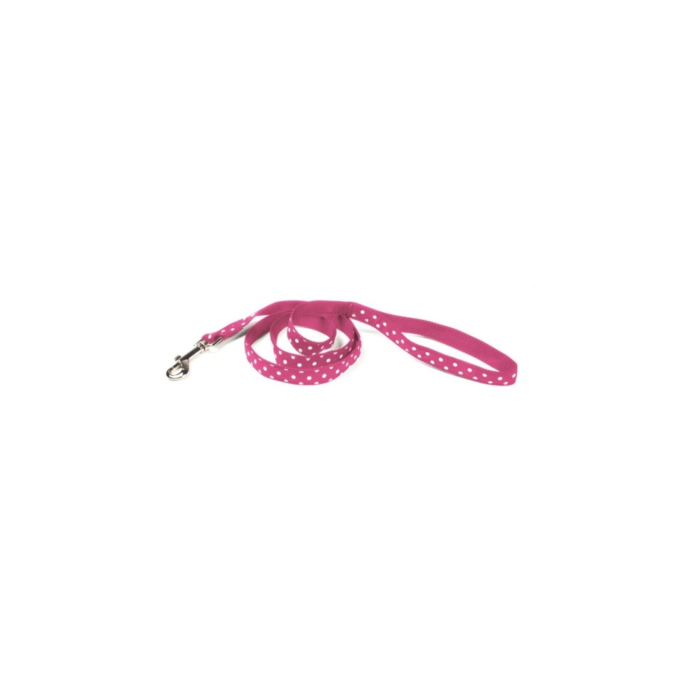 Record Pois Guinzaglio Nylon Rosa S 1X120 Cm