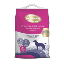 TAPPETINI ISTANT DRY CARBONI ATTIVI 60X90 10 PZ PER CANI