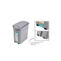 Leo Pet Dispenser In Plastica Oto fino a 12kg  Colori Assortiti