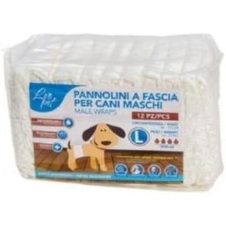 Pannolino A Fascia Per Cani Maschi L 16-25