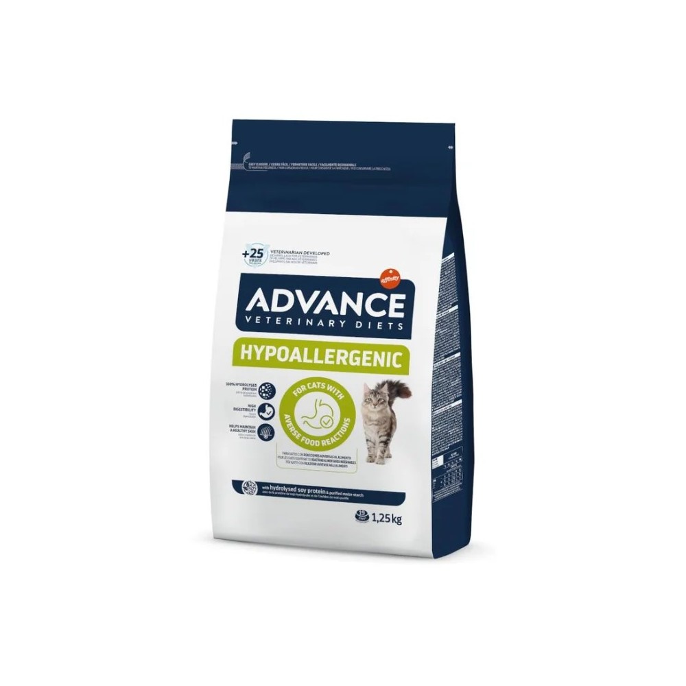 Advance Hypoallergenic Veterinary Diets Crocchete Gatto 1,25kg