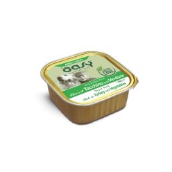 OASY DOG DELIZIOSO PATÈ 150 GR TACCHINO/VERDURE CIBO UMIDO