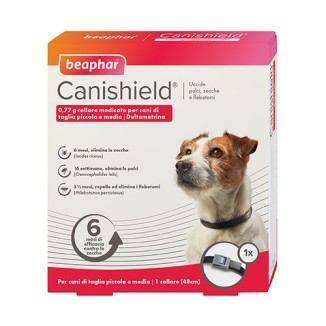 Beaphar Canischield S/M Collare Antiparassitario cane