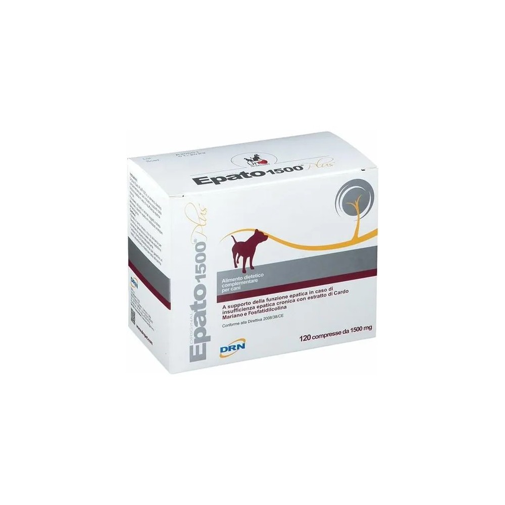 DRN EPATO 1500 MG COMPRESSE CANI STECCA DA 8 CPR
