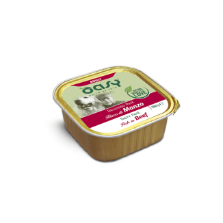 OASY DELIZIOSO PATÈ MANZO 150 G CIBO UMIDO