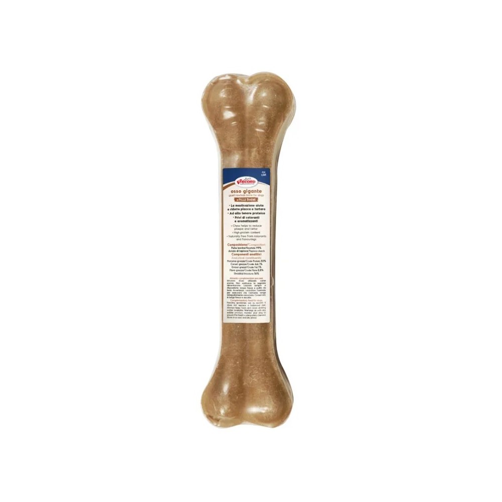 RECORD OSSO EXTRA GRANDE CON CALCIO XL 17 CM 100 G