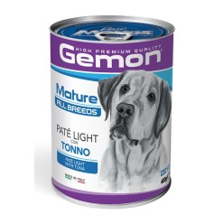 GEMON DOG ADULT PATÈ LIGHT TONNO 400 GR CIBO UMIDO