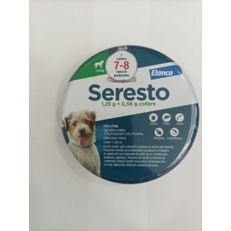 Collare Seresto antiparassitario per cani fino a 8 kg