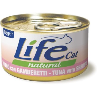 Life Cat Tonno/Gamberetti cibo umido