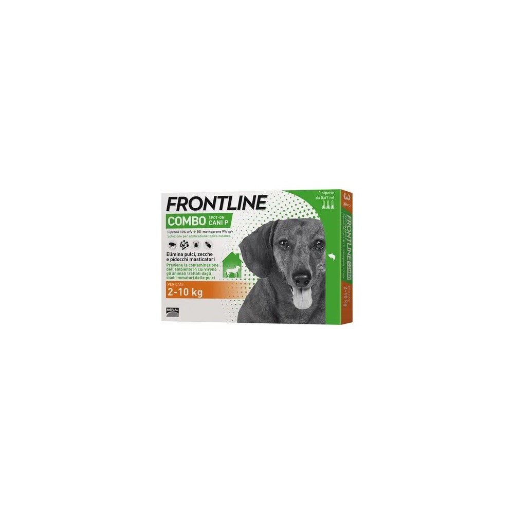 FRONTLINE CANE COMPO SPOT ONE 2-10 KG 3 PIPETTE