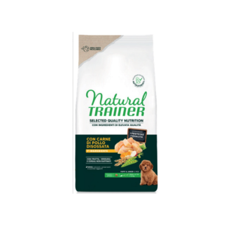 Natural trainer  Grain Free crocchete cane  Mini Puppy  Small Pollo 1.5 Kg