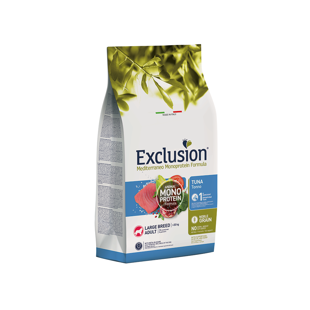 EXCLUSION CROCCHETTE CANE MINI ADUTL TONNO 7 KG