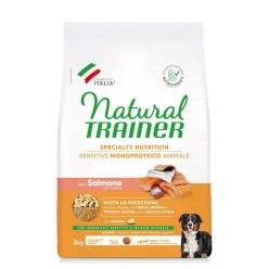 NATURAL TRAINER SENSITIVE NO GLUTEN PER CANE ADULT MEDIUM/MAXI DA 3 KG