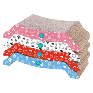 LEO PET TIRAGRAFFI IN CARTONE BATTELLO 42X21X18H