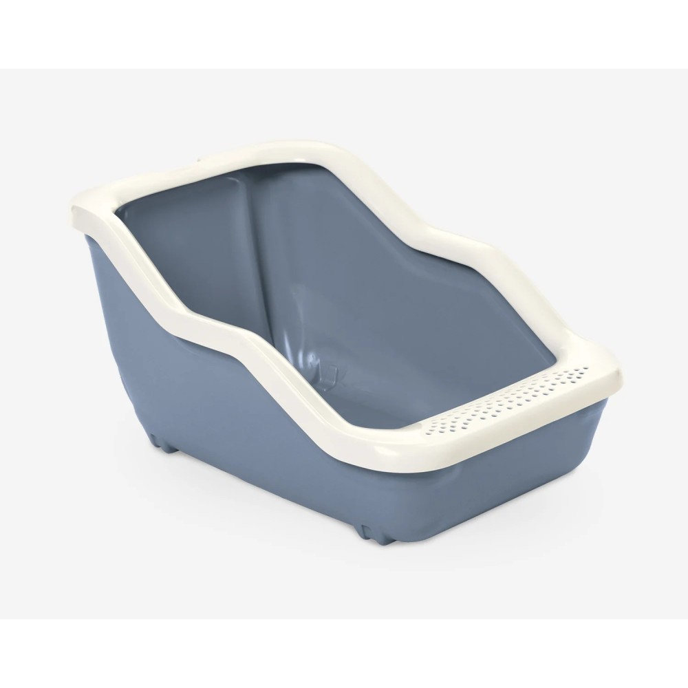 LEO PET TOILETTE PER GATTI NETTA OPEN 54X39X29H BLU O VERDE