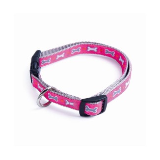 Record Ossicini Collare Nylon Rosa 1,6X30 45 Cm