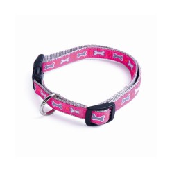 Record Ossicini Collare Nylon Rosa 1,6X30 45 Cm