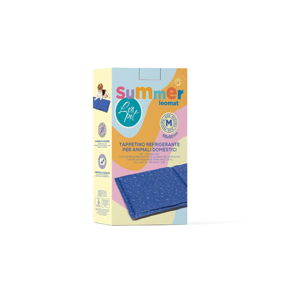 Leomat Tappetino Refrigerante  Per Cani Misura S 50X40 Cm