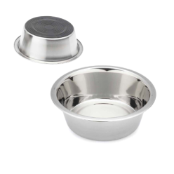 Leopet Ciotola Standard Inox Antiscivolo 240 Ml