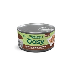Oasy Dog Soft Jelly - Pollo Con Fegato E Verdure 150 Gr
