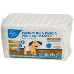 Pannolino A Fascia Per Cani Maschi M 7-16